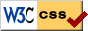 Sida er laga med gyldig CSS (stilsett).